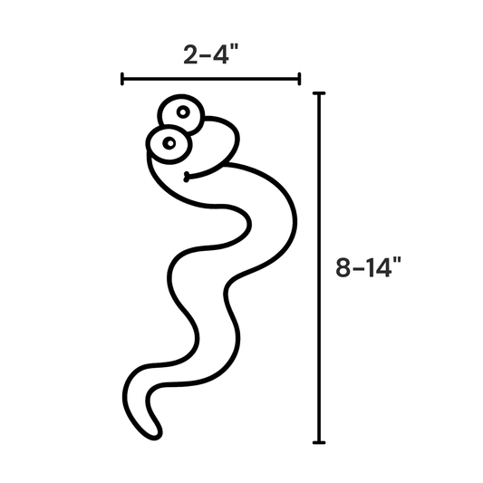 Wormyz – Assorted Glazes & Shapes